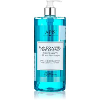 Apis Natural Cosmetics Optima gel de dus si baie cu minerale din Marea Moartă 1000 ml