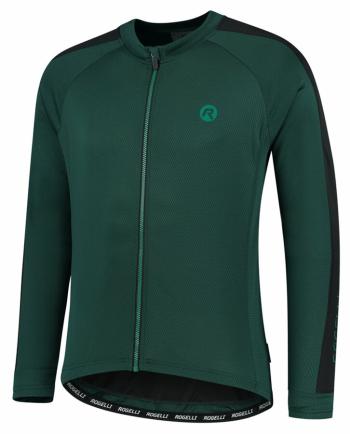 Bărbați ciclism jersey fără izolatie Rogelli Explora verde-negru ROG351003