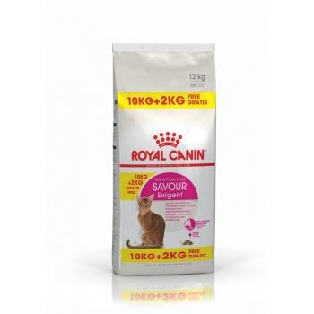 Royal Canin Exigent Savour Adult, hrană uscată pisici, apetit capricios, 10kg+2kg GRATUIT