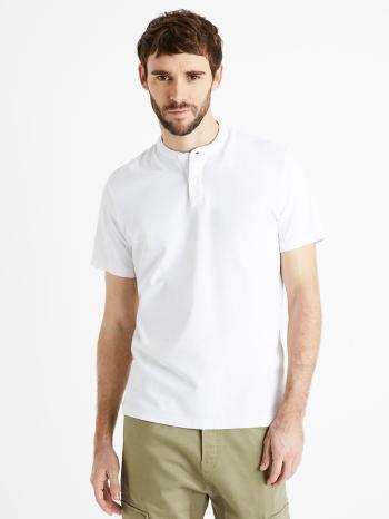 Celio Desohel Polo Tricou Alb