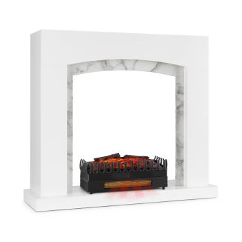 Klarstein Studio Frame II, cadru pentru șemineu, Kamini FX, insert pentru șemineu, 2000 W, MDF, design modern