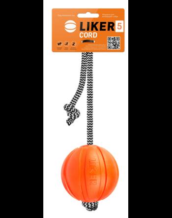 LIKER CORD Dog Toy Minge cu sfoară 5 cm