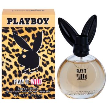 Playboy Play it Wild Eau de Toilette pentru femei 40 ml
