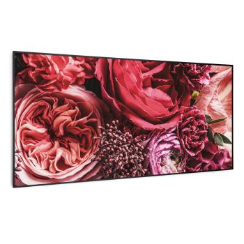 Klarstein Wonderwall Air Art Smart, încălzitor cu infraroșu, floare, 120 x 60 cm, 700 W