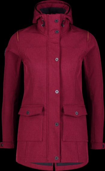 Femei izolate jachetă softshell Nordblanc Textură burgundy NBWSL7579_PLU