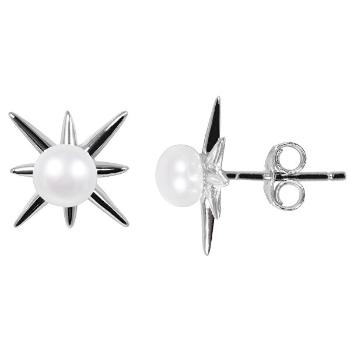 JwL Luxury Pearls Cercei din argint cu perle autentice JL0544