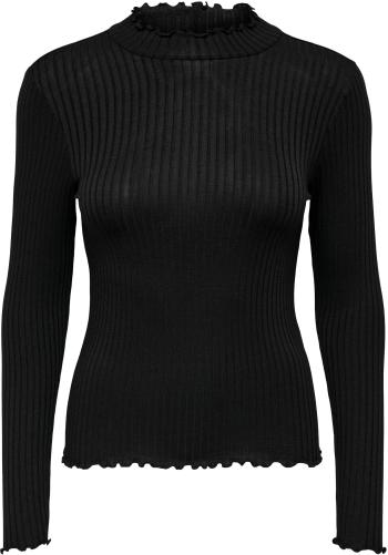 Jacqueline de Yong Tricou damă JDYFRANSISKA Stretch Fit 15228065 Black M