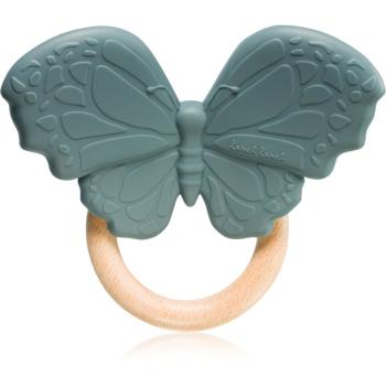 Label Label Teether Butterfly jucărie pentru dentiție Grey 1 buc