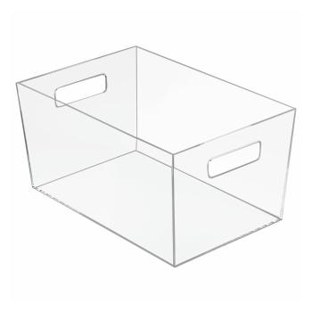 Cutie transparentă pentru depozitare iDesign Clarity, 30,6 x 20,7 cm