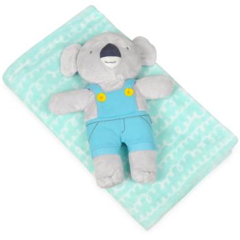 Babymatex Koala Mint pătură mini cu animal de pluș 75x100 cm 75x100 cm