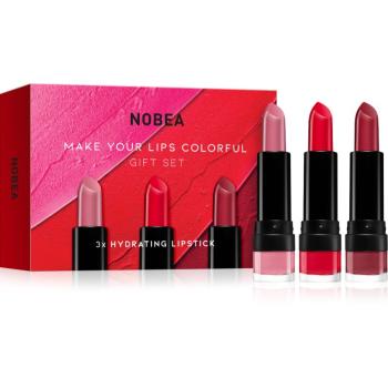 NOBEA Beauty Pleasure NOBEA Make Your Lips Colorful Gift Set make-up set (pentru femei)