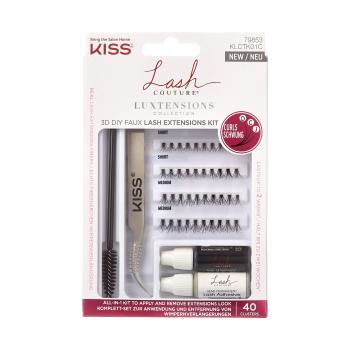 KISS Set pentru aplicarea genelor falseLash Couture LuXtension Cluster Kit