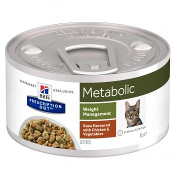 Hill's PD Feline Metabolic Chicken & Veggie Stew, 82 g