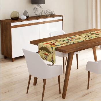 Napron pentru masă Minimalist Cushion Covers African Design, 45 x 140 cm
