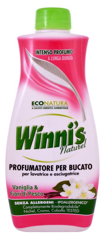 Winni´s Parfum hipoalergenic pentru mașină de spălat și uscător - vanilie și flori de piersic 250 ml