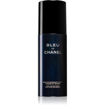 Chanel Bleu de Chanel cremă hidratantă pentru față și barbă pentru bărbați 50 ml