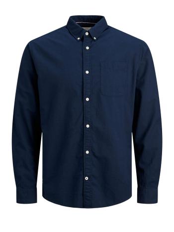 Jack&Jones Cămașă pentru bărbați JJEOXFORD 12182486 Navy blazer S