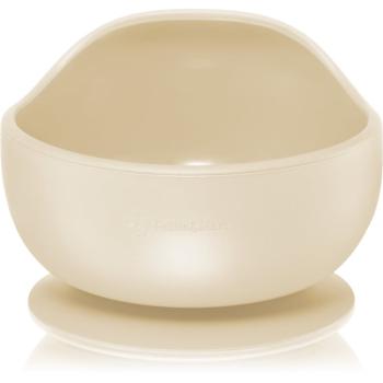 Petite&Mars Take&Match Silicone Bowl castron cu ventuză Desert Sand 6 m+ 360 ml