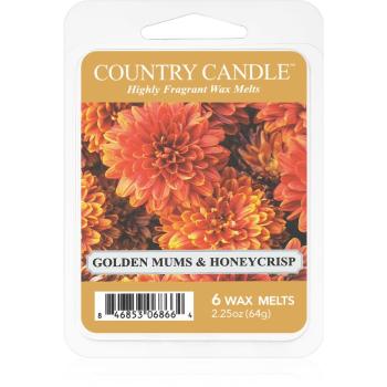 Country Candle Golden Mums & Honey Crisp ceară pentru aromatizator 64 g