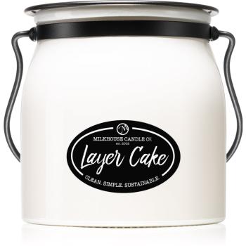 Milkhouse Candle Co. Creamery Layer Cake lumânare parfumată Butter Jar 454 g