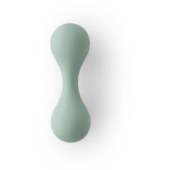 Mushie Silicone Rattle Toy jucărie zornăitoare Green 1 buc