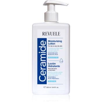 Revuele Ceramide Moisturizing Lotion loțiune hidratantă pentru corp și față pentru pielea uscata sau foarte uscata 250 ml