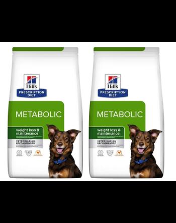 HILL'S Prescription Diet Canine Metabolic 8 kg (2 x 4 kg) hrana uscata caini supraponderali