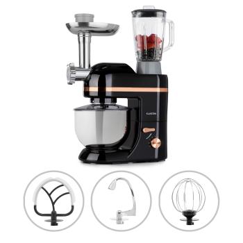 Klarstein Lucia Elegance, robot de bucătărie, blender, mașină de tocat carne, 1300W, fără BPA 