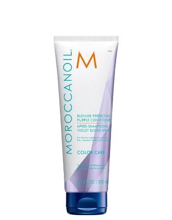 Moroccanoil Balsam care neutralizează tonurile galbene ale părului Color Care (Blonde Perfecting Purple Conditioner) 70 ml