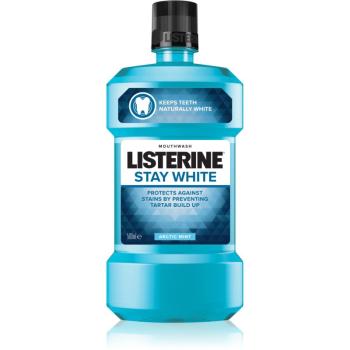 Listerine Stay White apa de gura cu efect de albire aroma Arctic Mint  500 ml
