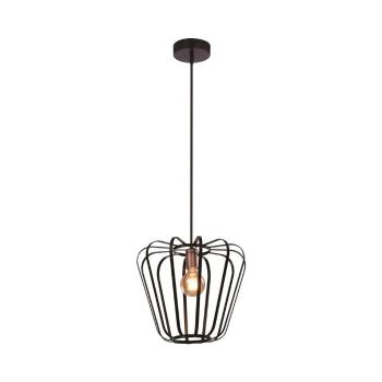 Lustră neagră din metal ø 35 cm Jonas – Candellux Lighting