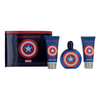 EP Line Captain America - EDT 100 ml + balsam după ras 100 ml + gel de duș 100 ml