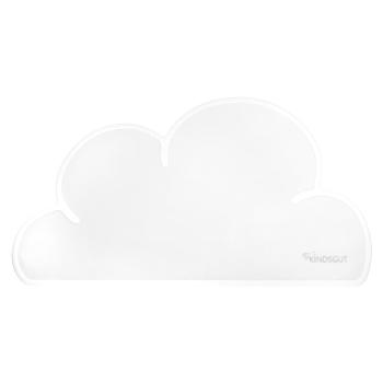 Suport din silicon pentru masă Kindsgut Cloud, 49 x 27 cm, alb