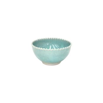 Bol din gresie ceramică Costa Nova Pearlaqua, ⌀ 16 cm, turcoaz