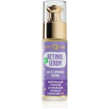 Purity Vision BIO Retinol ser de noapte care încetinește îmbătrânirea pielii 30 ml