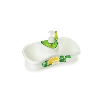 Dozator detergent vase cu suport Snips, verde