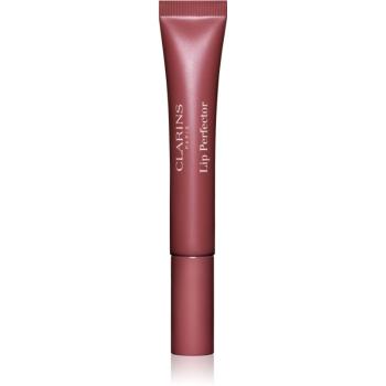 Clarins Lip Perfector Glow gloss buze stralucitor buze si obraz culoare 25 mulberry glow 12 ml