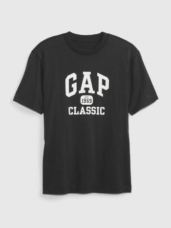 GAP 1969 Classic Organic Tricou Negru