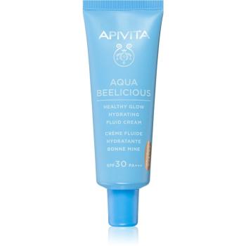 Apivita Aqua Beelicious Fluid SPF30 Tinted Fluid nuantator cu textura usoara pentru o piele mai luminoasa SPF 30 40 ml