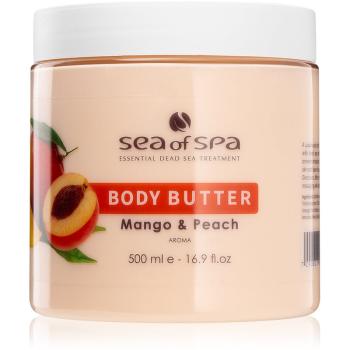 Sea of Spa Dead Sea Treatment unt de corp cu mango și piersică 500 ml