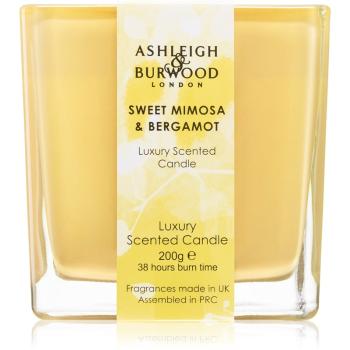 Ashleigh & Burwood London Life in Bloom Sweet Mimosa & Bergamot lumânare parfumată 200 g