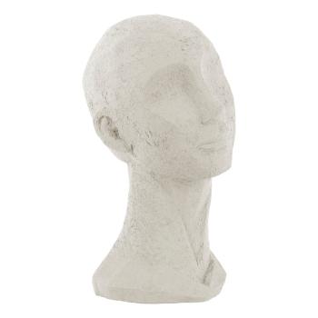 Statuetă decorativă PT LIVING Face Art, înălțime 28,4 cm, alb fildeș