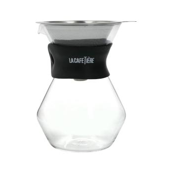 Carafă din sticlă borosilicată cu filtru din oțel inoxidabil 0,4 l La Cafetiere - Kitchen Craft