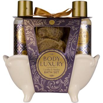 Accentra Body Luxury Vanilla & Amber set cadou (pentru baie)