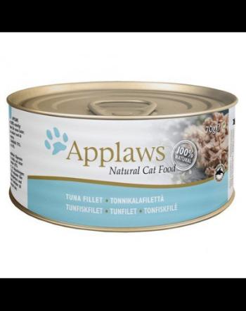 APPLAWS hrana umeda pentru pisici, file de ton 12 x (6 x 156 g)