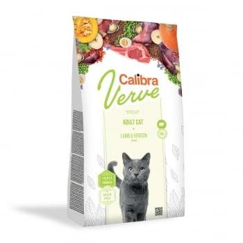 CALIBRA Verve GF Mature 8+, Miel și Vânat, hrană uscată fară cereale pisici senior, 750kg