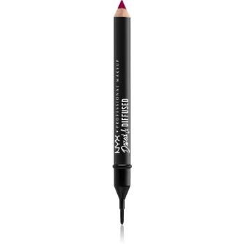 NYX Professional Makeup Dazed & Diffused Blurring Lipstick ruj in creion culoare 06 - Get Down 2.3 g