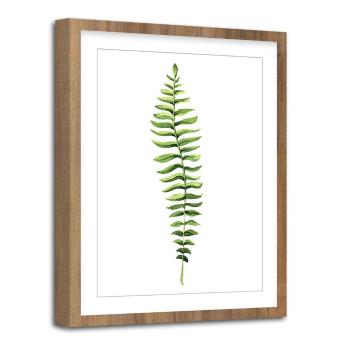Tablou Styler Modernpik Greenery Wooden Fern, 30 x 40 cm