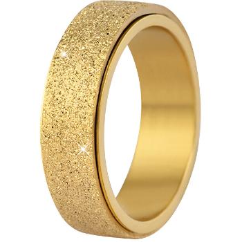 Troli Inel de nuntă din oțel auriu / strălucitor 62 mm
