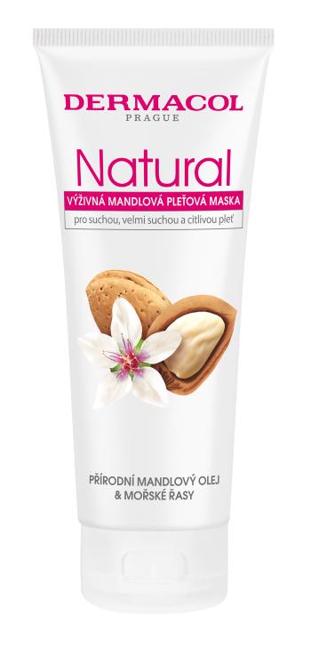 Dermacol Mască de față hrănitoare cu migdale Natural (Almond Face Mask) 100 ml